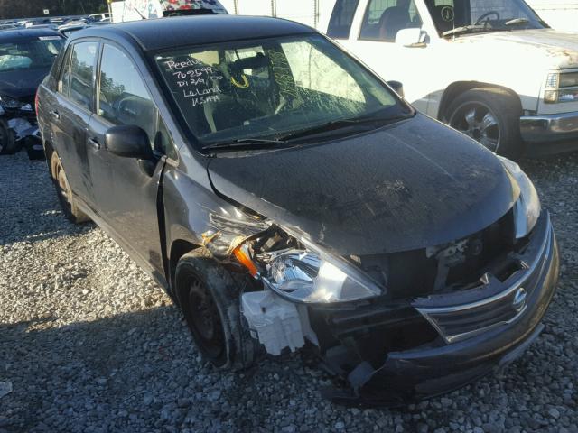 3N1BC1AP1AL421735 - 2010 NISSAN VERSA S BLACK photo 1