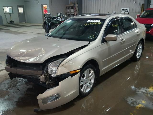 3FAHP08117R122393 - 2007 FORD FUSION SEL TAN photo 2