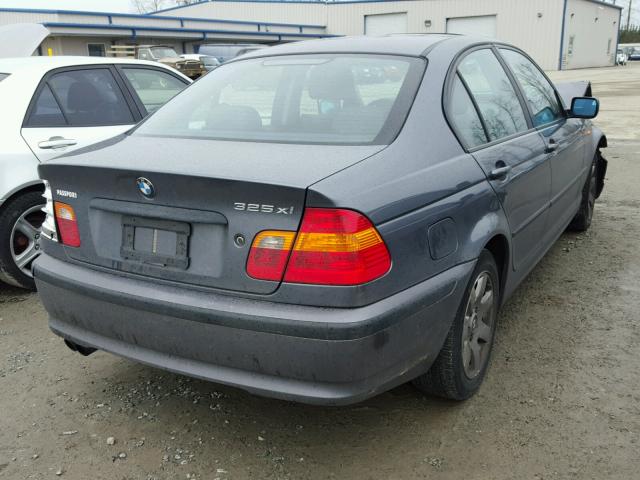 WBAEU33402PF71816 - 2002 BMW 325 XI BLUE photo 4