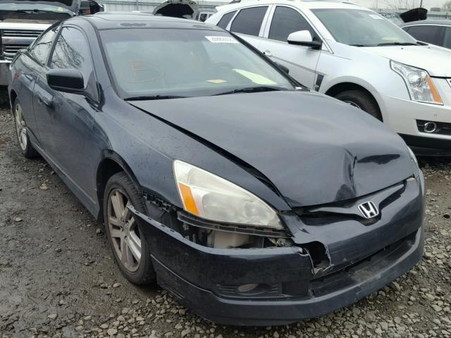 1HGCM81724A001549 - 2004 HONDA ACCORD EX BLACK photo 1