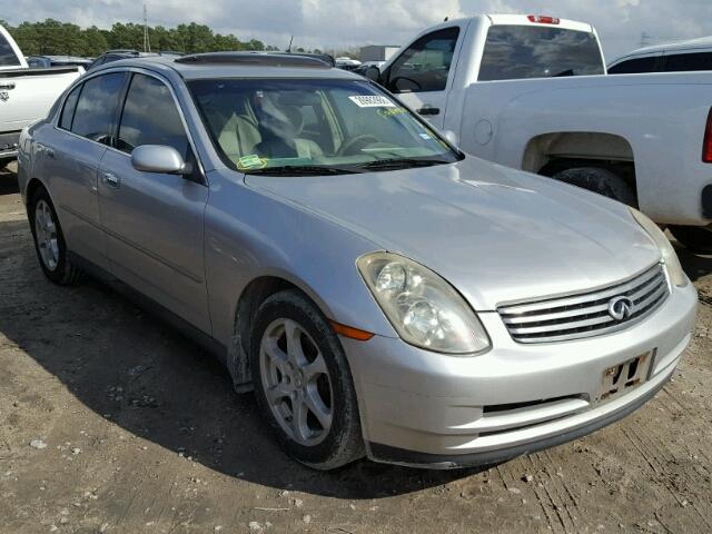 JNKCV51E94M605007 - 2004 INFINITI G35 GRAY photo 1