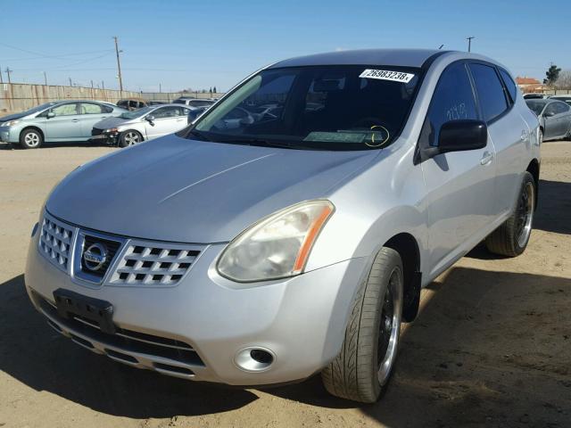 JN8AS58T69W044514 - 2009 NISSAN ROGUE S SILVER photo 2