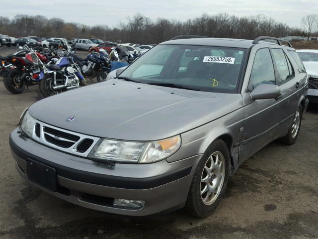 YS3ED58E213007919 - 2001 SAAB 9-5 GRAY photo 2