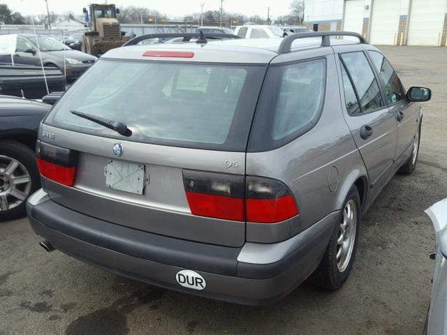 YS3ED58E213007919 - 2001 SAAB 9-5 GRAY photo 4