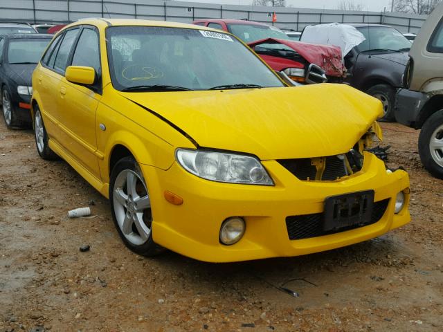 JM1BJ245631181823 - 2003 MAZDA PROTEGE PR YELLOW photo 1