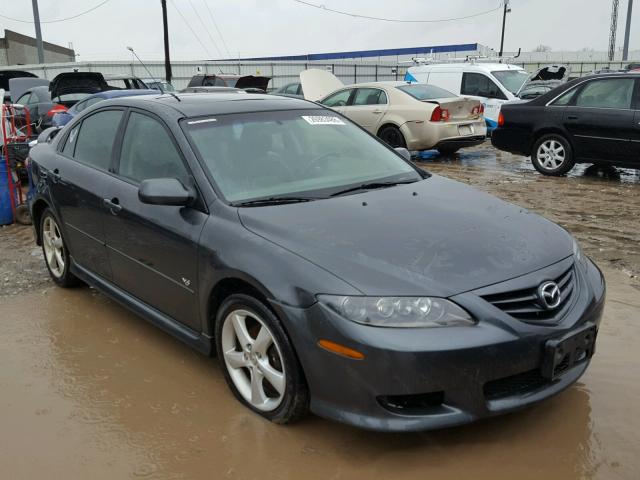 1YVHP84D445N50623 - 2004 MAZDA 6 S BLACK photo 1