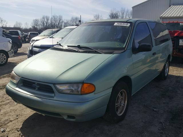 2FMDA51U9WBA71701 - 1998 FORD WINDSTAR W GREEN photo 2