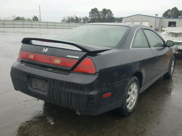 1HGCG32032A019311 - 2002 HONDA ACCORD SE BLACK photo 4