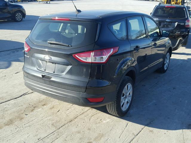 1FMCU0F73EUC42038 - 2014 FORD ESCAPE S BLACK photo 4