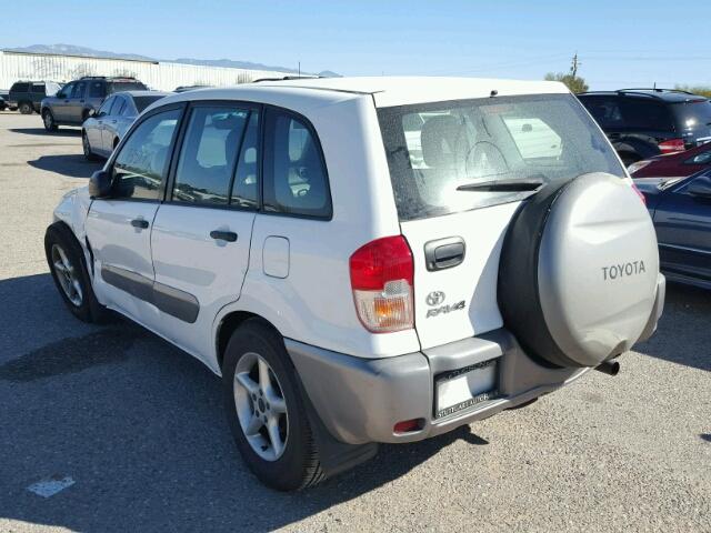 JTEGH20V420056942 - 2002 TOYOTA RAV4 WHITE photo 3