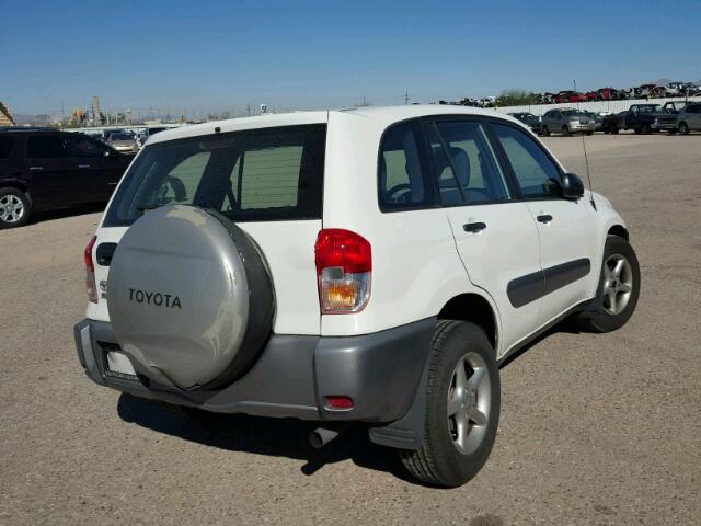 JTEGH20V420056942 - 2002 TOYOTA RAV4 WHITE photo 4