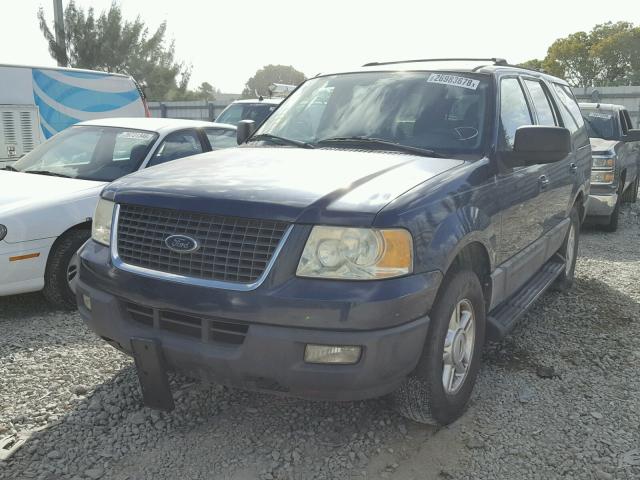 1FMRU15W34LA56349 - 2004 FORD EXPEDITION BLUE photo 2