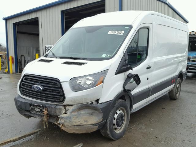 1FTNR2CM8FKA80828 - 2015 FORD TRANSIT T- WHITE photo 2