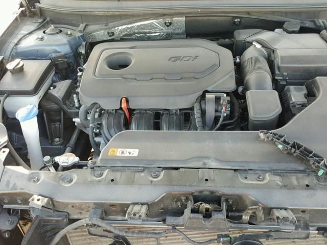 5NPE24AF6GH286721 - 2016 HYUNDAI SONATA SE BLUE photo 7