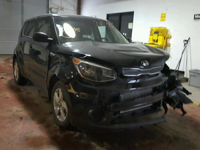 KNDJN2A24J7505047 - 2018 KIA SOUL BLACK photo 1