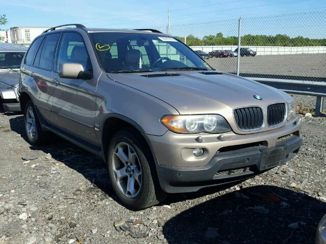 5UXFA13576LY44904 - 2006 BMW X5 3.0I BROWN photo 1