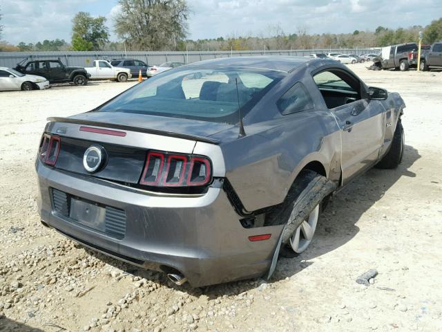 1ZVBP8CF4D5283057 - 2013 FORD MUSTANG GT CHARCOAL photo 4