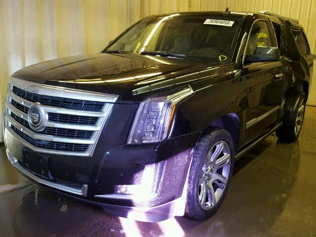 1GYS4CKJ0FR257582 - 2015 CADILLAC ESCALADE P BLACK photo 2