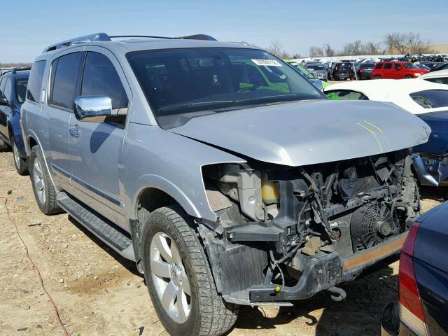 5N1AA0NC8BN609973 - 2011 NISSAN ARMADA SV SILVER photo 7