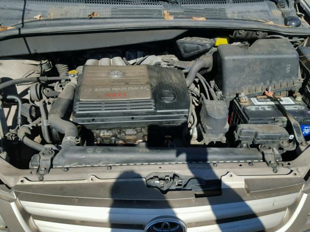 4T3ZF13C52U485414 - 2002 TOYOTA SIENNA LE TAN photo 7