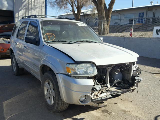 1FMCU49H77KA89898 - 2007 FORD ESCAPE HEV SILVER photo 1