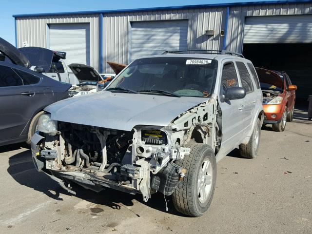 1FMCU49H77KA89898 - 2007 FORD ESCAPE HEV SILVER photo 2