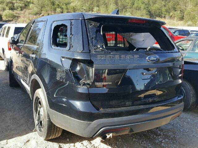 1FM5K8AR5GGC41920 - 2016 FORD EXPLORER P TWO TONE photo 3