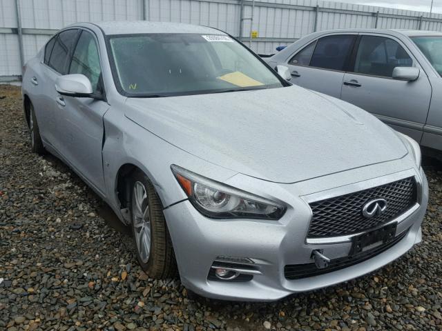 JN1BV7AP5FM344152 - 2015 INFINITI Q50 BASE SILVER photo 1