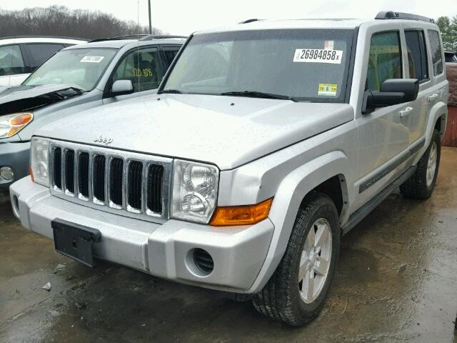 1J8HG48KX7C700959 - 2007 JEEP COMMANDER ვერცხლისფერი ფოტო 2