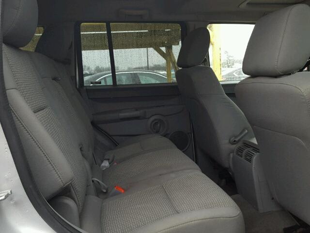 1J8HG48KX7C700959 - 2007 JEEP COMMANDER ვერცხლისფერი ფოტო 6