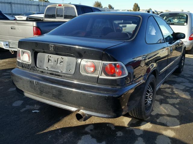 1HGEJ8244YL074793 - 2000 HONDA CIVIC EX შავი ფოტო 4