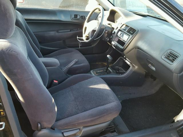 1HGEJ8244YL074793 - 2000 HONDA CIVIC EX შავი ფოტო 5