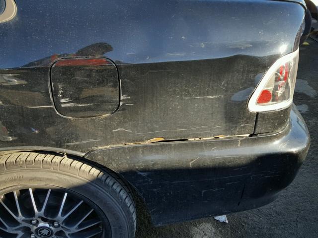 1HGEJ8244YL074793 - 2000 HONDA CIVIC EX შავი ფოტო 9