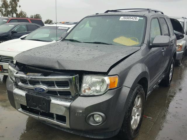 1FMCU9EG7CKA15997 - 2012 FORD ESCAPE LIM GRAY photo 2