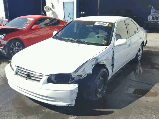 4T1BG22K81U842234 - 2001 TOYOTA CAMRY CE WHITE photo 2