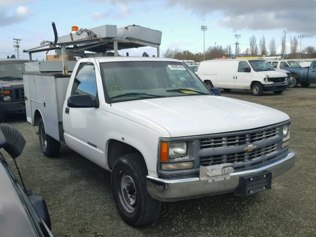 1GBGC34R8YR224743 - 2000 CHEVROLET C3500 WHITE photo 1