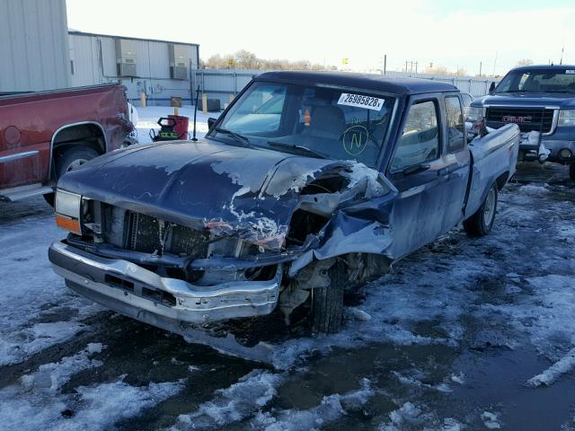 1FTCR14U1NPA96211 - 1992 FORD RANGER SUP BLUE photo 2