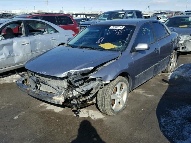 1YVHP80C475M41578 - 2007 MAZDA 6 I GRAY photo 2