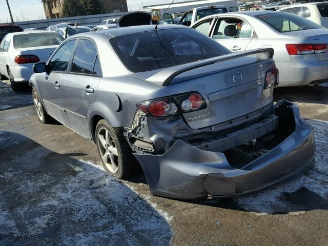 1YVHP80C475M41578 - 2007 MAZDA 6 I GRAY photo 3