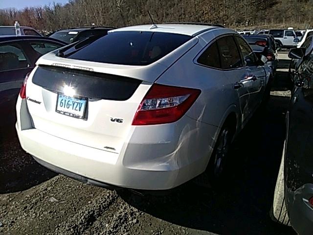 5J6TF2H52CL000389 - 2012 HONDA CROSSTOUR WHITE photo 4