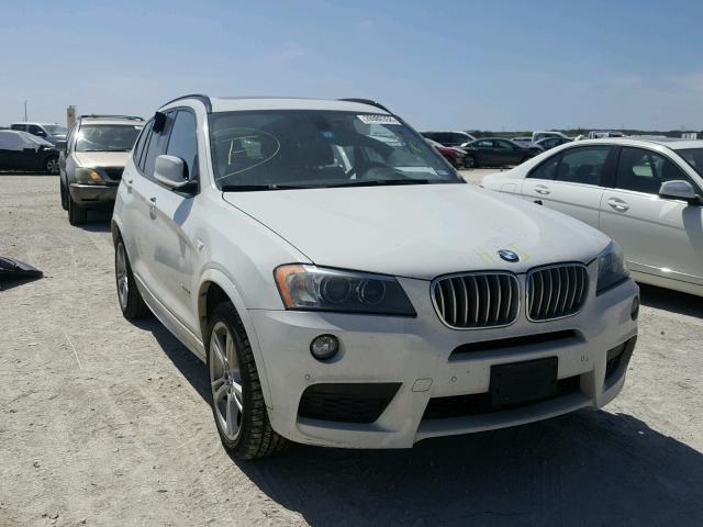 5UXWX7C55E0E76193 - 2014 BMW X3 XDRIVE3 WHITE photo 1