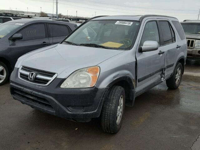 JHLRD78853C036030 - 2003 HONDA CR-V EX SILVER photo 2