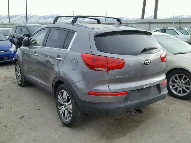 KNDPCCAC6G7826076 - 2016 KIA SPORTAGE E GRAY photo 3