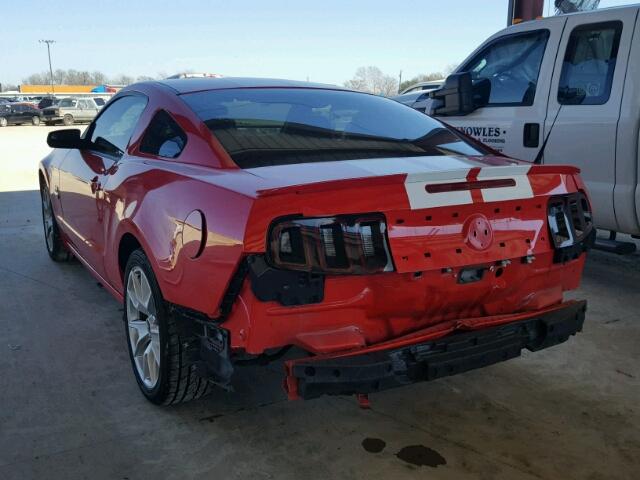 1ZVBP8CF0E5222676 - 2014 FORD MUSTANG GT RED photo 3