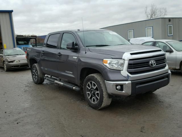 5TFDY5F11FX416565 - 2015 TOYOTA TUNDRA CRE GRAY photo 1