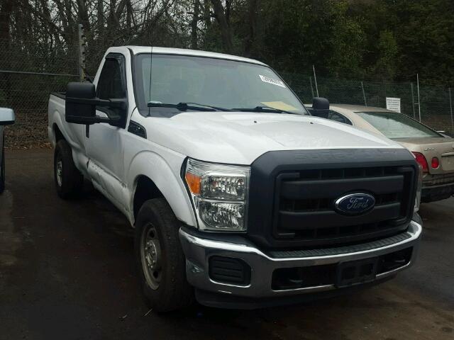 1FTBF2A68EEA13031 - 2014 FORD F250 SUPER WHITE photo 1