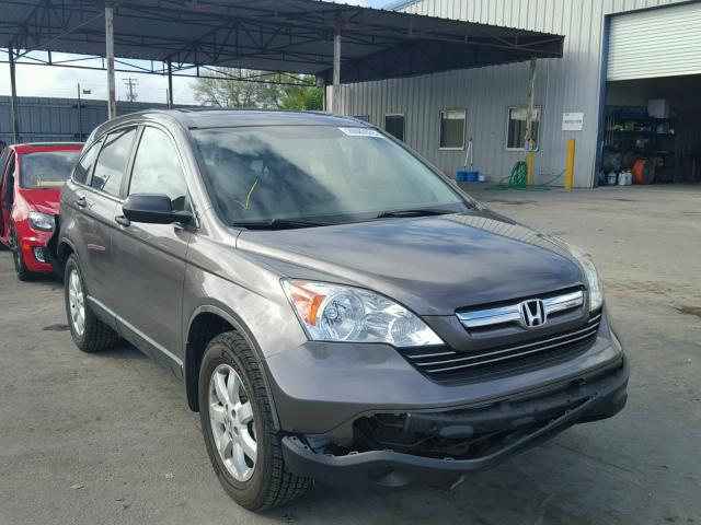 5J6RE38509L017560 - 2009 HONDA CR-V EX BROWN photo 1