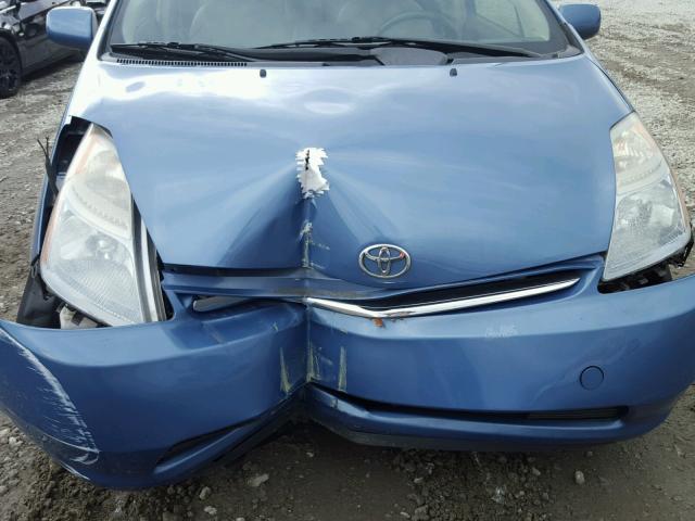 JTDKB20U963184248 - 2006 TOYOTA PRIUS BLUE photo 9