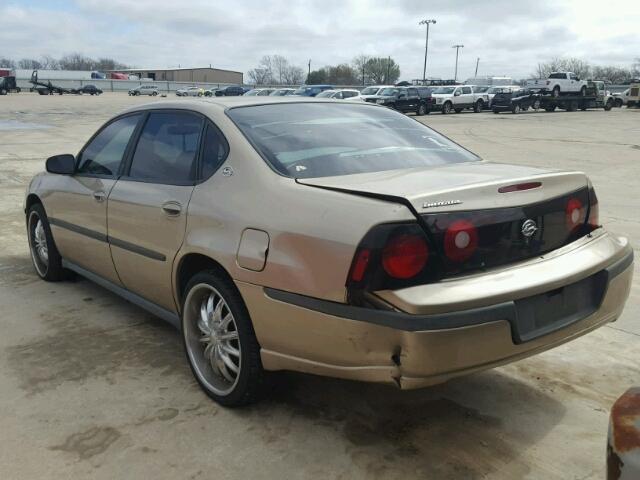 2G1WF52E749437240 - 2004 CHEVROLET IMPALA 棕色 照片 3