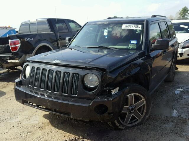 1J4FT28A49D102699 - 2009 JEEP PATRIOT SP BLACK photo 2